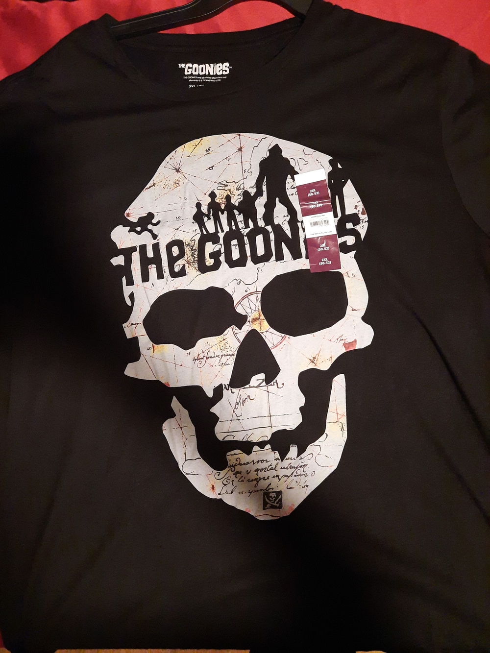 The Goonies Black Short Sleeve Graphic Tee